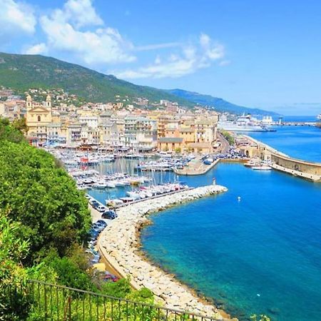 Charmant Studio Climatise Avec Parking, Au Coeur De Pietranera, Plage A 500M, Bastia A 2Km Ville-di-Pietrabugno Bagian luar foto