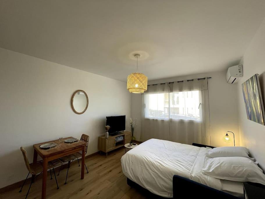 Charmant Studio Climatise Avec Parking, Au Coeur De Pietranera, Plage A 500M, Bastia A 2Km Ville-di-Pietrabugno Bagian luar foto