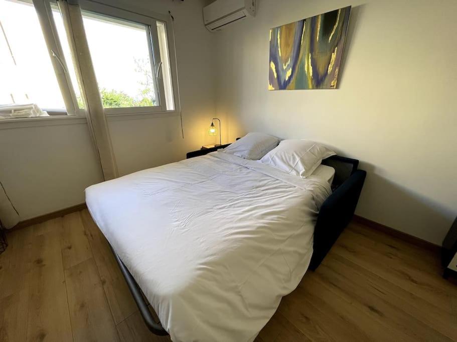 Charmant Studio Climatise Avec Parking, Au Coeur De Pietranera, Plage A 500M, Bastia A 2Km Ville-di-Pietrabugno Bagian luar foto